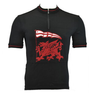 Welsh dragon cycling jersey