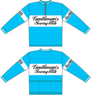Gentlemen's Touring Club Merino Wool Cycling Jersey