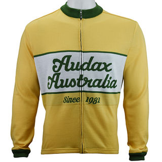 Audax Australia Merino Wool Cycling Jersey