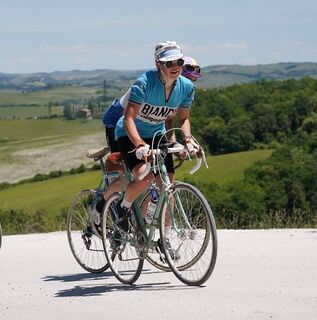 Looking good at L’Eroica Montalcino