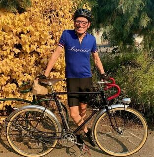 Owen with his Anquetil jersey