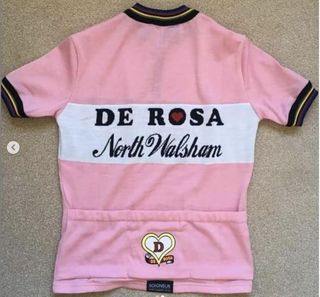 De Rosa jersey with customisation - back