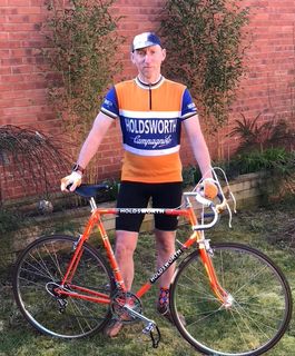 Holdsworth wool cycling jersey 2