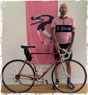 Pantani wool cycling jersey