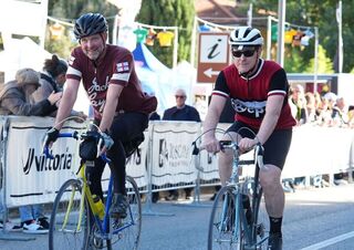 Iain and Martin and Eroica Chianti