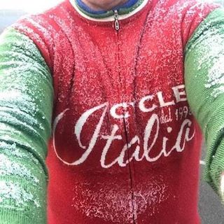 Cycle Italia merino wool cycling jersey