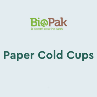 BioPak paper cold cups