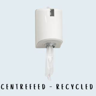 Recycled paper centrefeed paper towels. Buy online today.