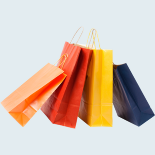 Paper Bags for Gifts and Retail