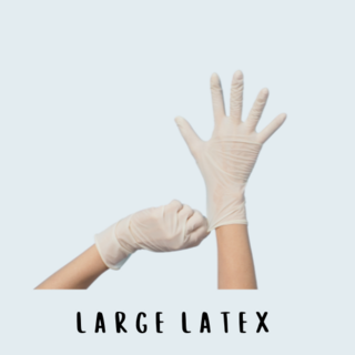 Large Latex Gloves Powder-Free | Comfortable & Reliable Protection | Insinc NZ