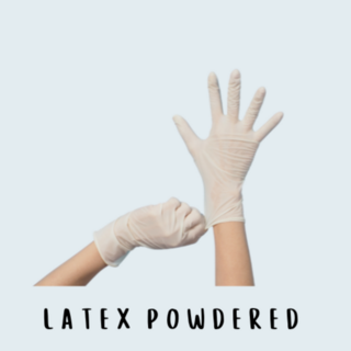 Powdered Latex Gloves