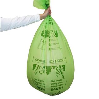 140L Compostable Bin Liner Carton (100 Bags) – Ecopack