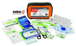 First Aid Kit 42 piece General - Esko