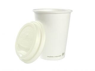 Hot Cup PLA Lined 8oz, 280ml, Pack 50 - Vegware
