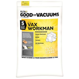Vax Workman 5 Pack Vacuum Cleaner Bags