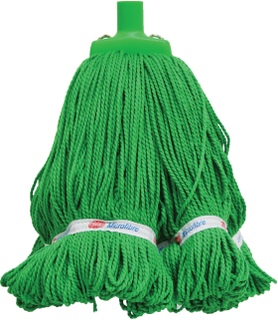 Gala Microfiber Mop Head - Green - Glomesh