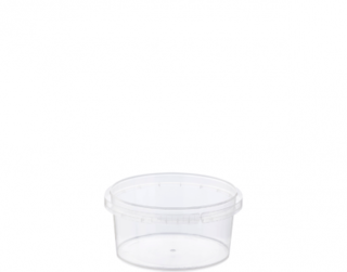 Locksafe' Small Round Tamper Evident Containers, 160 ml - Castaway