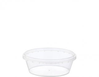 Locksafe' Round Tamper Evident Containers, 300 ml - Castaway
