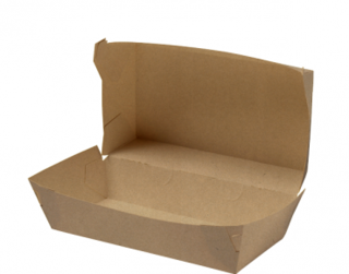 Rediserve' Brown Kraft Paper Snack Packs #1 Medium Meal, Brown Kraft - Castaway