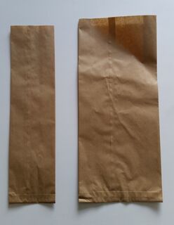Bottle Paper Bag Small 95x65x390mm - Fortune