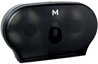 Double Jumbo Roll Dispenser - Black, 2 Roll Capacity  - Matthews