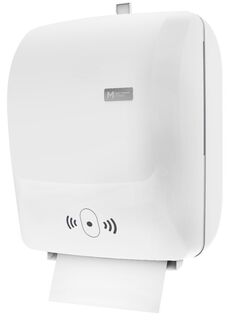 Automatic Cut Roll Feed Dispenser - White, 1 Roll Capacity  - Matthews