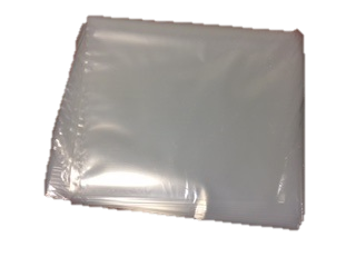 Stock Bags - Heavy Duty 375X500-60 NATURAL BAGS.WRAPPED.100s - Flexoplas
