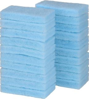 Scrub-A-Dub Pad 6x4 inch / 150x100mm, BLUE ICE - Glomesh