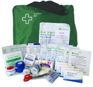 Premium Industrial Burns First Aid Work Place First Aid Kit large Soft Pack  - DTS Medical