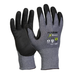 Razor X540 Glove, Blue UHMWPE Cut Level 5, XL - Esko