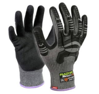 RAZOR Impact3 Glove, Cut Level B, 3XL - Esko
