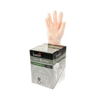 Progenics Vinyl P/F Clear Gloves Medium - UniPak