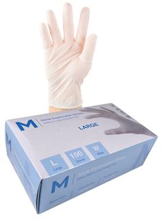 Nitrile White Gloves 5.0g MEDIUM - Matthews
