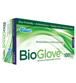 Nitrile Disposable Gloves Biodegradable SMALL - BioGlove