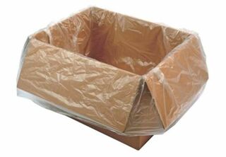 Carton Liner Gusseted Polyethylene Bag - Clear - Matthews