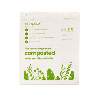 Barrier Bags Compostable, Small Pack 100 - Ecopack