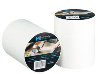 Kraft Paper Packaging Tape - White, 48mm x 50m x 125mu Carton 36 - Matthews