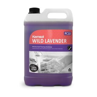 Flowing Hand Soap Wild Lavender 5Litres - Kemsol
