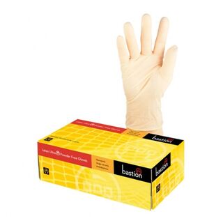 Latex Ultra P/F Gloves Medium - Bastion