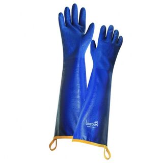 Almada 500mm Nitrile Heat Resistant Gloves, Medium (8) Pack 6 - Bastion