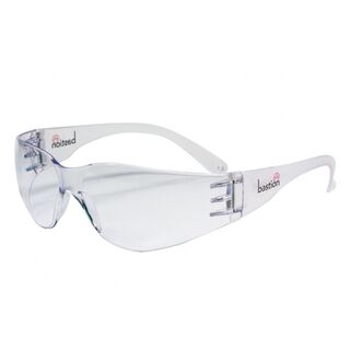 Safety Glasses Clear Pack 12 - Bastion