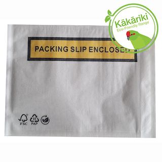 Paper Eco Packing Slip Enclosed Labelopes 115mm x 150mm - Pomona