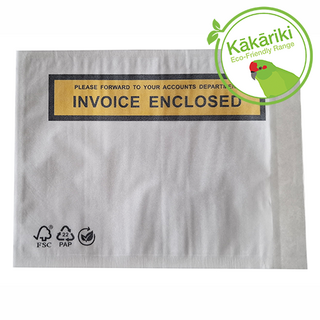 Paper Eco Invoice Enclosed Labelopes 115mm x 150mm - Pomona