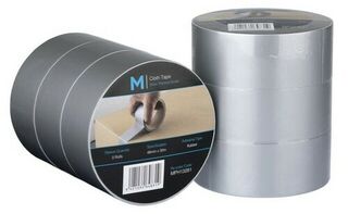 Premium Cloth Tape - Silver, 48mm x 30m x 250mu - Matthews