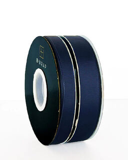 Grosgrain 13mm X 30mtrs Navy - Bee Dee