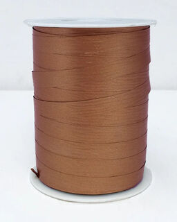 Matte Curling Ribbon 10mm X 250m NEW Copper - Bee Dee