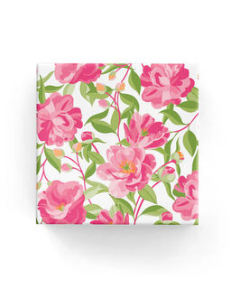 Camellia Wrap Hot Pink Lime - Bee Dee