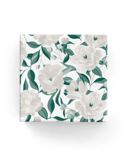 Camellia Wrap Stone Dark Green - Bee Dee