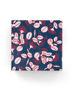 Pohutukawa Wrap Navy Red - Bee Dee