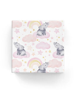 Baby Clouds Wrap Pink - Bee Dee